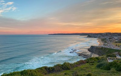 Sunset over Merewether